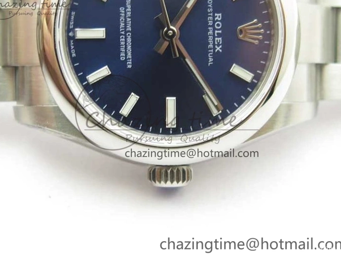 MiroTime 0224 Efficient Oyster Perpetual 31mm 277200 EWF Best Edition Blue Dial on SS Bracelet 6T 2771
